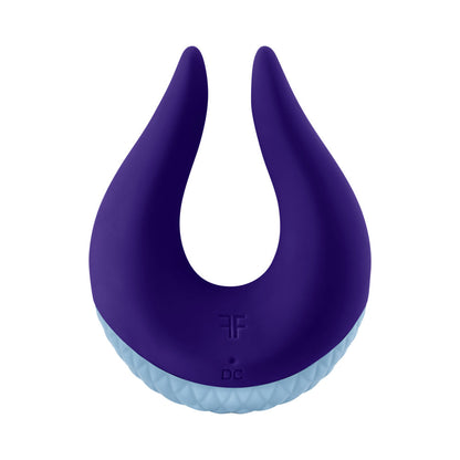FEMMEFUNN - VOLEA RECHARGEABLE SILICONE FLUTTERING TIP VIBRATOR DARK PURPLE