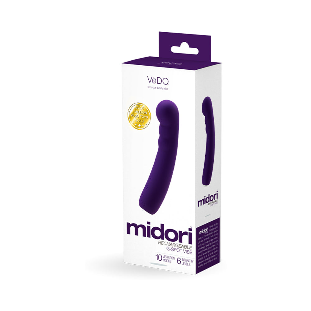 VEDO - MIDORI RECHARGEABLE G-SPOT VIBE DEEP PURPLE
