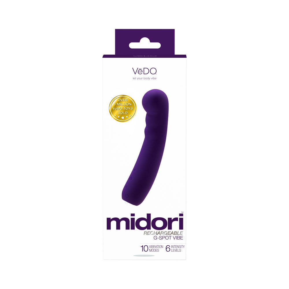 VEDO - MIDORI RECHARGEABLE G-SPOT VIBE DEEP PURPLE