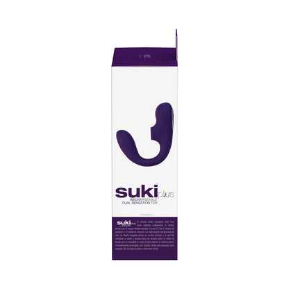 VEDO - SUKI PLUS RECHARGEABLE DUAL SONIC VIBE DEEP PURPLE