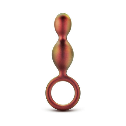 BLUSH - ANAL ADVENTURES MATRIX SILICONE DUO LOOP PLUG COPPER
