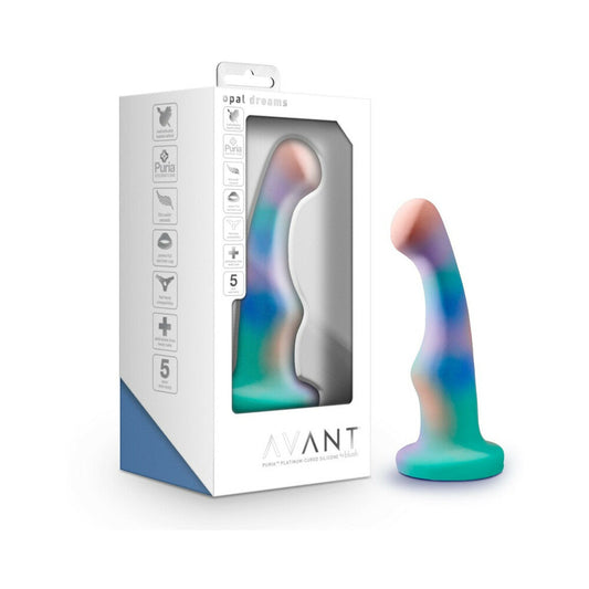 BLUSH - AVANT OPAL DREAMS 6 IN. SILICONE DILDO AQUA