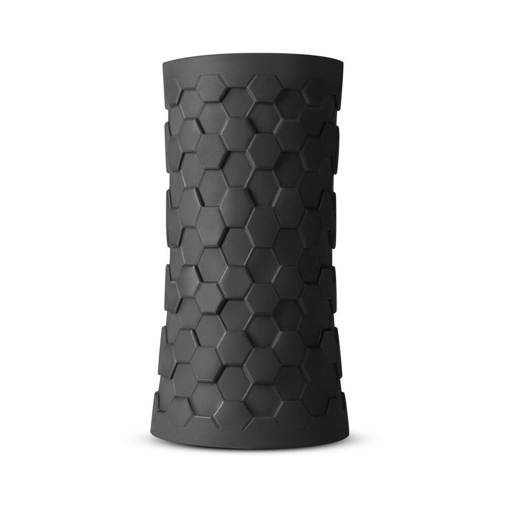 BLUSH - M ELITE PLATINUM HEKX SILICONE STROKER BLACK
