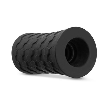 BLUSH - M ELITE PLATINUM HEKX SILICONE STROKER BLACK
