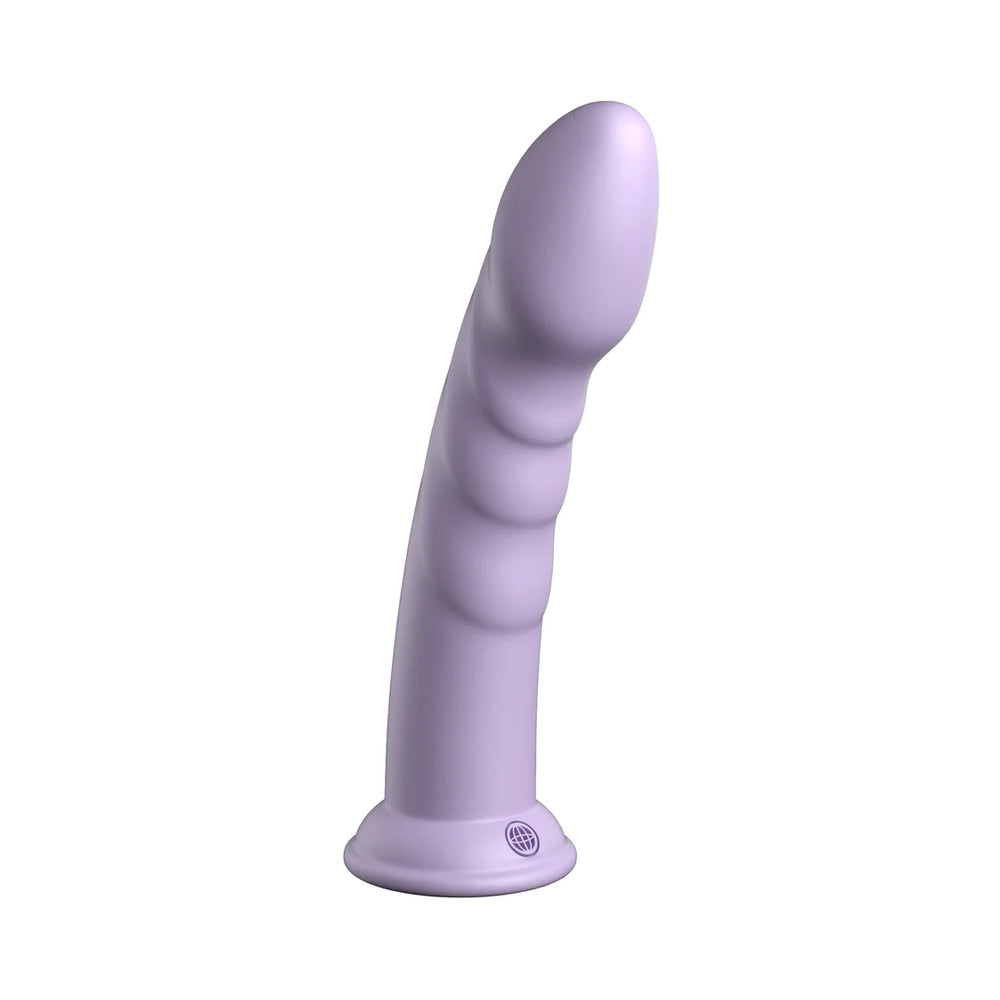 PIPEDREAM - DILLIO PLATINUM COLLECTION SUPER EIGHT 8 IN. SILICONE DILDO PURPLE