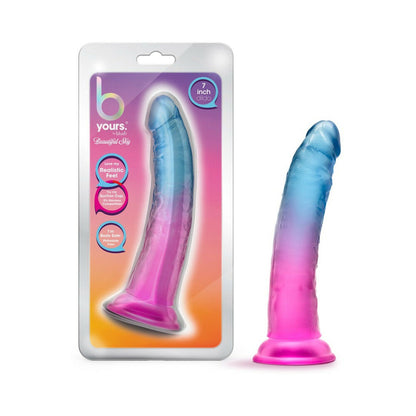 BLUSH - B YOURS BEAUTIFUL SKY 7 IN. DILDO SUNSET