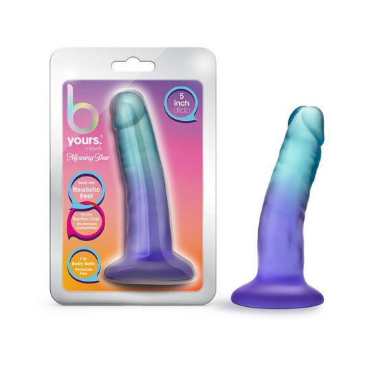 BLUSH - B YOURS MORNING DEW 5 IN. DILDO SAPPHIRE