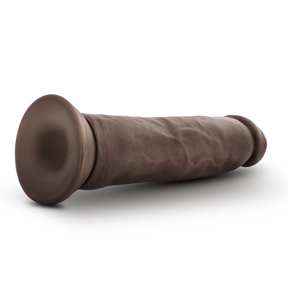 BLUSH - DR. SKIN THICK 9 IN. TRIPLE DENSITY POSABLE DILDO