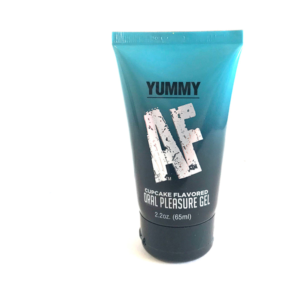 LITTLE GENIE - YUMMY AF CUPCAKE FLAVORED ORAL PLEASURE GEL 2.2 OZ.