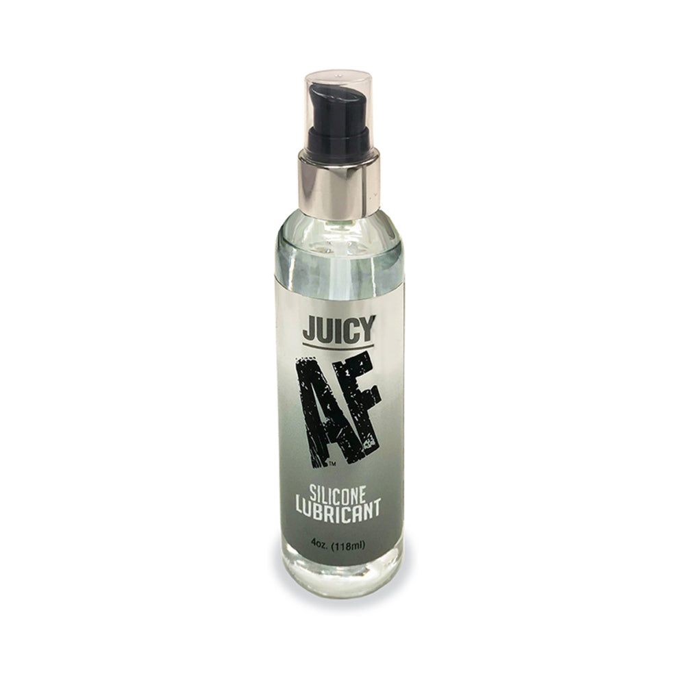LITTLE GENIE - JUICY AF SILICONE LUBRICANT 4 OZ.