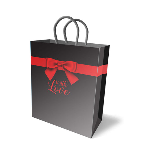 LITTLE GENIE - SACO DE PRESENTE COM LAÇO "WITH LOVE"