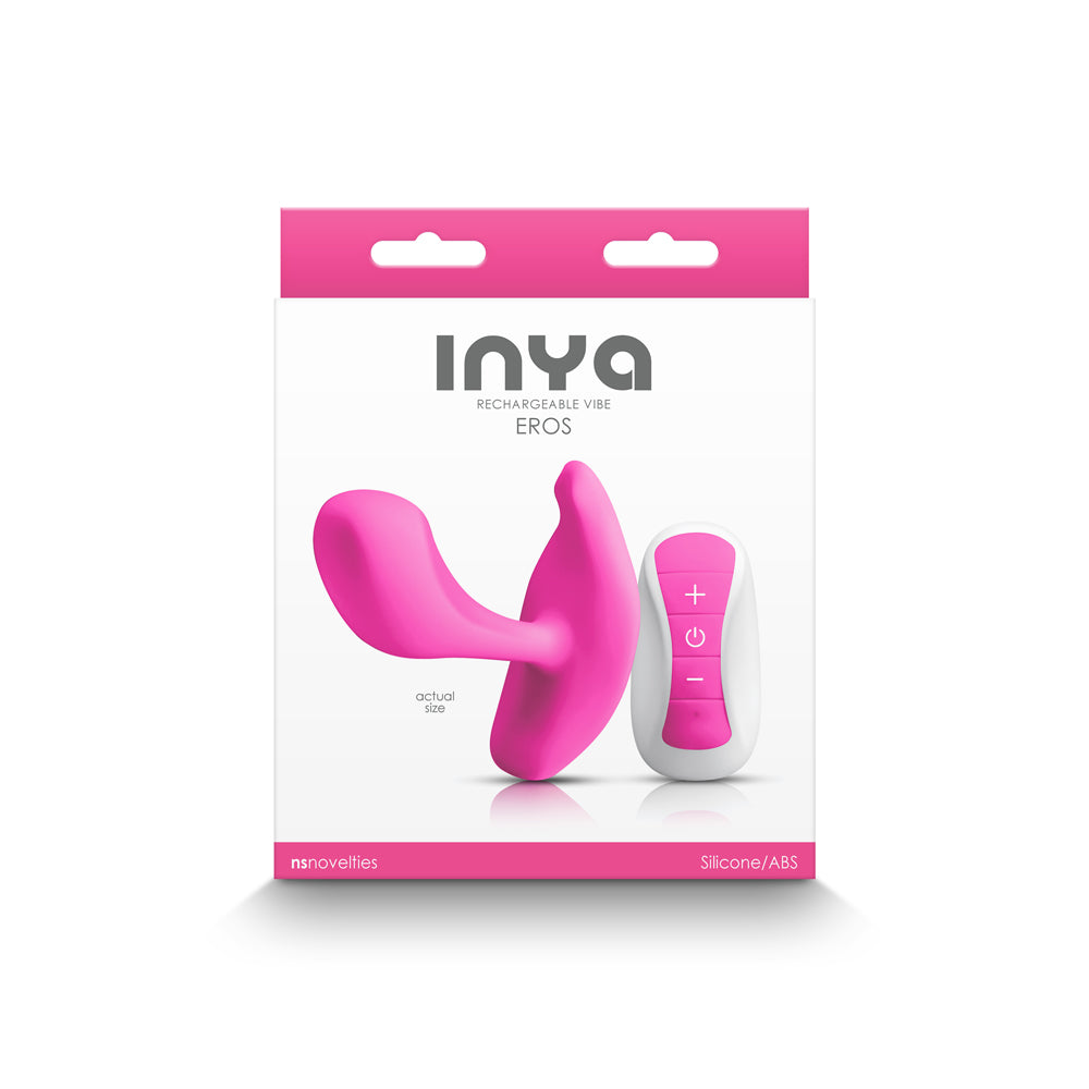 NS NOVELTIES - INYA EROS RECHARGEABLE VIBE PINK