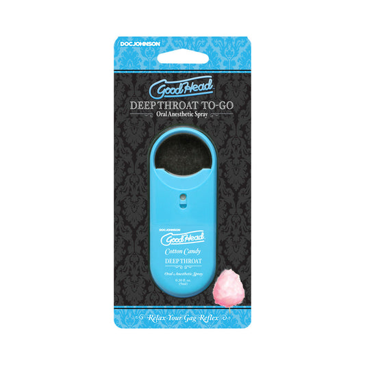DOC JOHNSON - GOODHEAD JUICY HEAD DRY MOUTH SPRAY TO-GO COTTON CANDY 0.30 OZ.