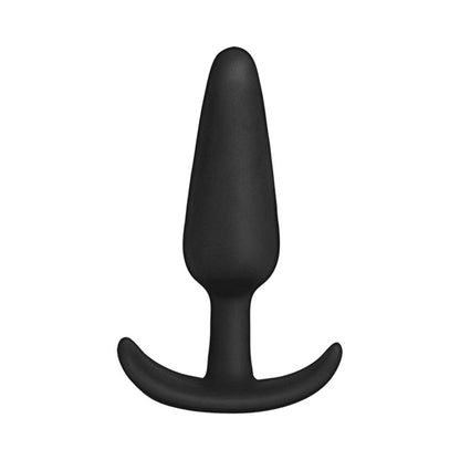 DOC JOHNSON - BUTT PLUG IN A BAG 3 IN. SILICONE BLACK