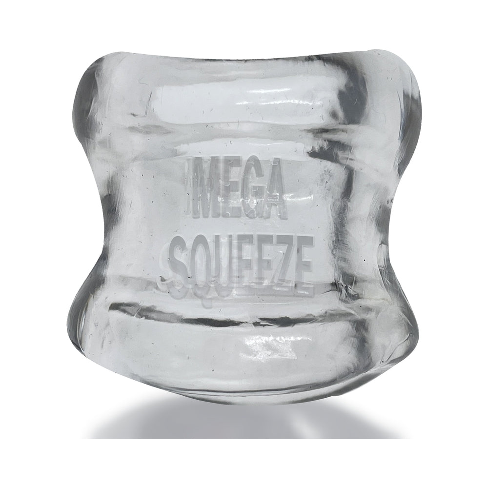 OXBALLS - MEGA SQUEEZE ERGOFIT BALLSTRETCHER CLEAR
