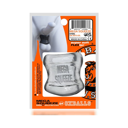OXBALLS - MEGA SQUEEZE ERGOFIT BALLSTRETCHER CLEAR