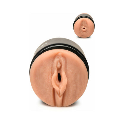 CURVE NOVELTIES - CURVE TOYS MISTRESS DOUBLE SHOT MINI MASTURBATOR PUSSY & ASS MEDIUM