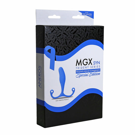 ANEROS - TRIDENT SERIES MGX SYN PROSTATE STIMULATOR SPECIAL EDITION BLUE