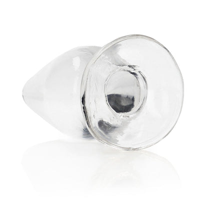 SHOTS - REALROCK CRYSTAL CLEAR 3.5 IN. ANAL PLUG CLEAR