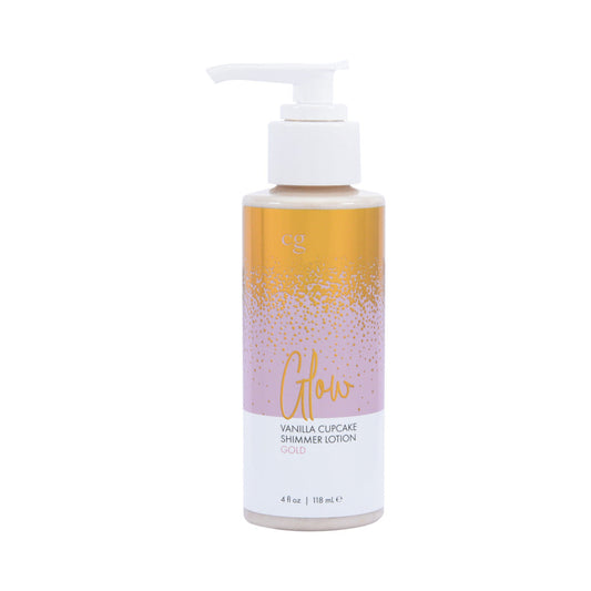CLASSIC BRANDS - CG GLOW VANILLA CUPCAKE SHIMMER LOTION GOLD 4 OZ.