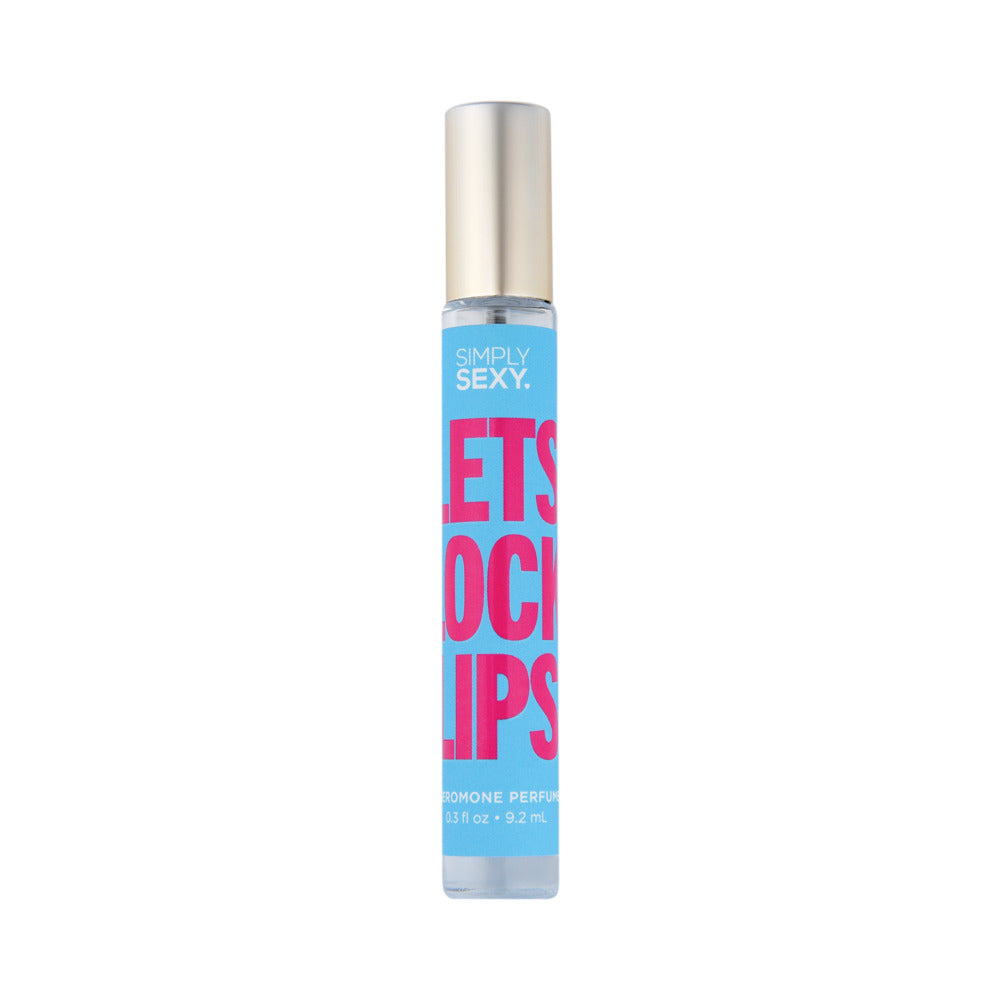 CLASSIC BRANDS - SIMPLY SEXY LET'S LOCK LIPS PHEROMONE INFUSED PERFUME 0.3 OZ.