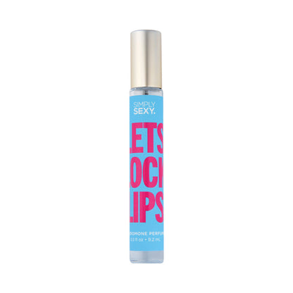 CLASSIC BRANDS - SIMPLY SEXY LET'S LOCK LIPS PHEROMONE INFUSED PERFUME 0.3 OZ.