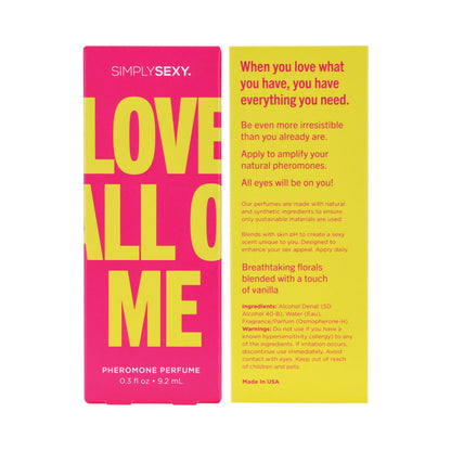 CLASSIC BRANDS - PERFUME SIMPLY SEXY LOVE ALL OF ME INFUNDIDO COM FEROMONAS 8,8 ML.