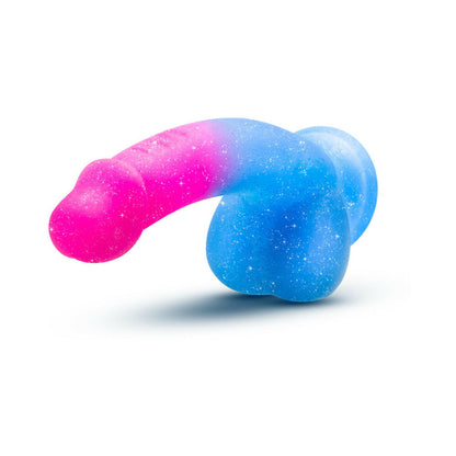 BLUSH - AVANT CHASING SUNSETS 7.75 IN. SILICONE DILDO WITH BALLS MERMAID