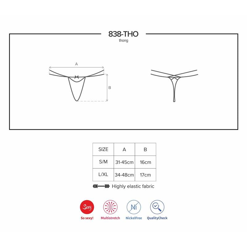 OBSESSIVE - 838-THO-3 TANGA