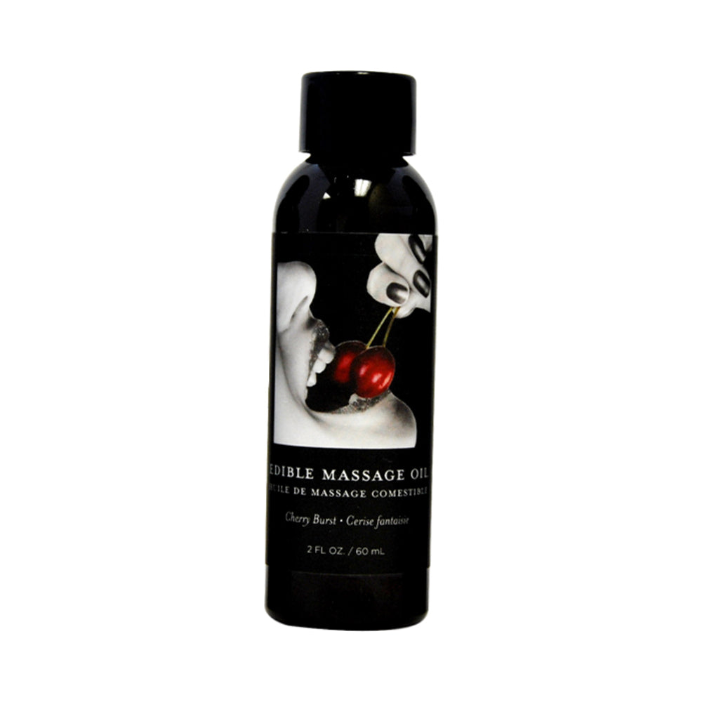 EARTHLY BODY - EDIBLE MASSAGE LOTION CHERRY 2 OZ.