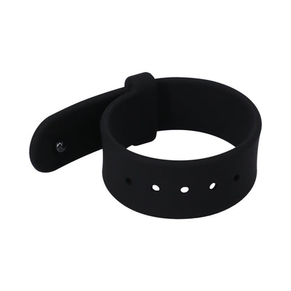 ROCK SOLID - THE BELT (ADJUSTABLE) SILICONE C-RING BLACK