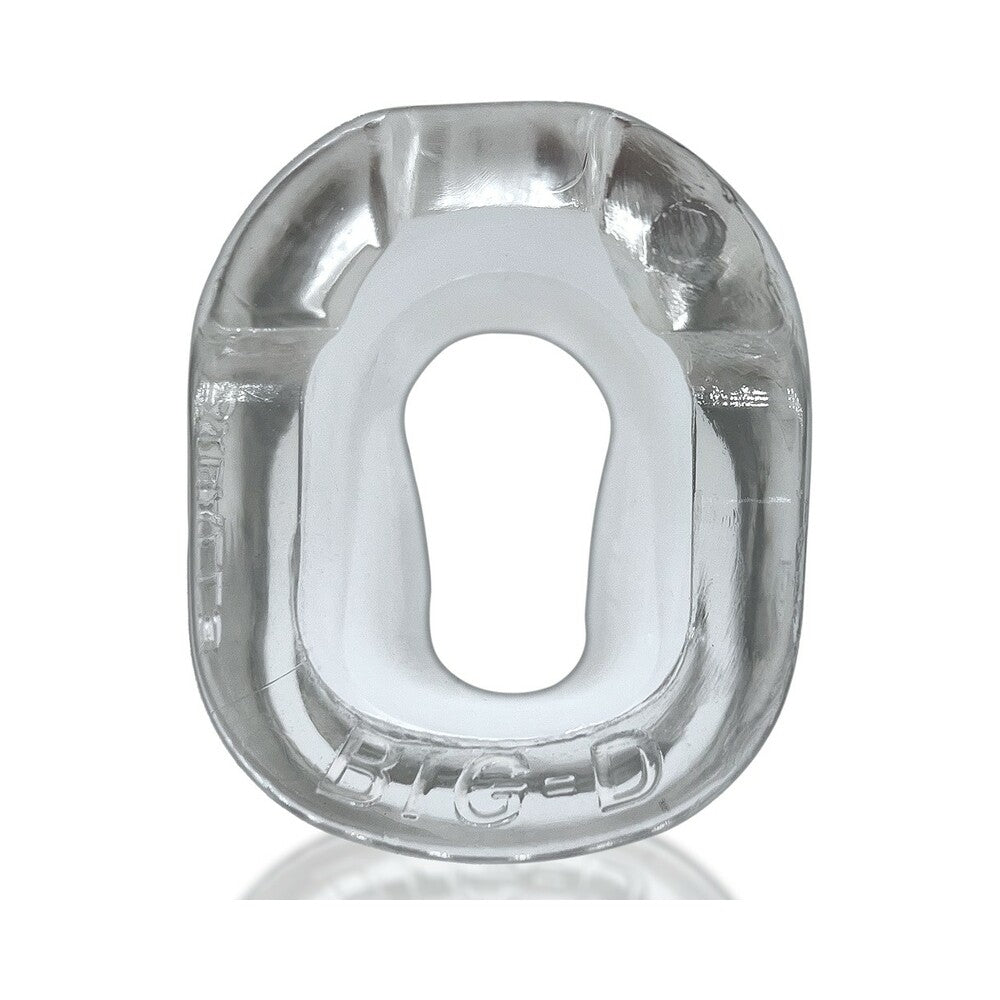 OXBALLS - BIG-D SHAFT GRIP COCK RING CLEAR