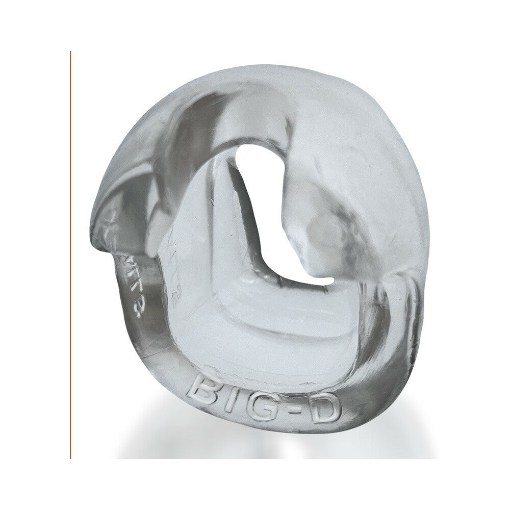 OXBALLS - BIG-D SHAFT GRIP COCK RING CLEAR