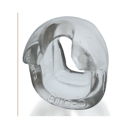 OXBALLS - BIG-D SHAFT GRIP COCK RING CLEAR