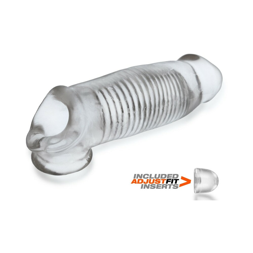 OXBALLS - HULK GIGANTIC COCK SHEATH CLEAR