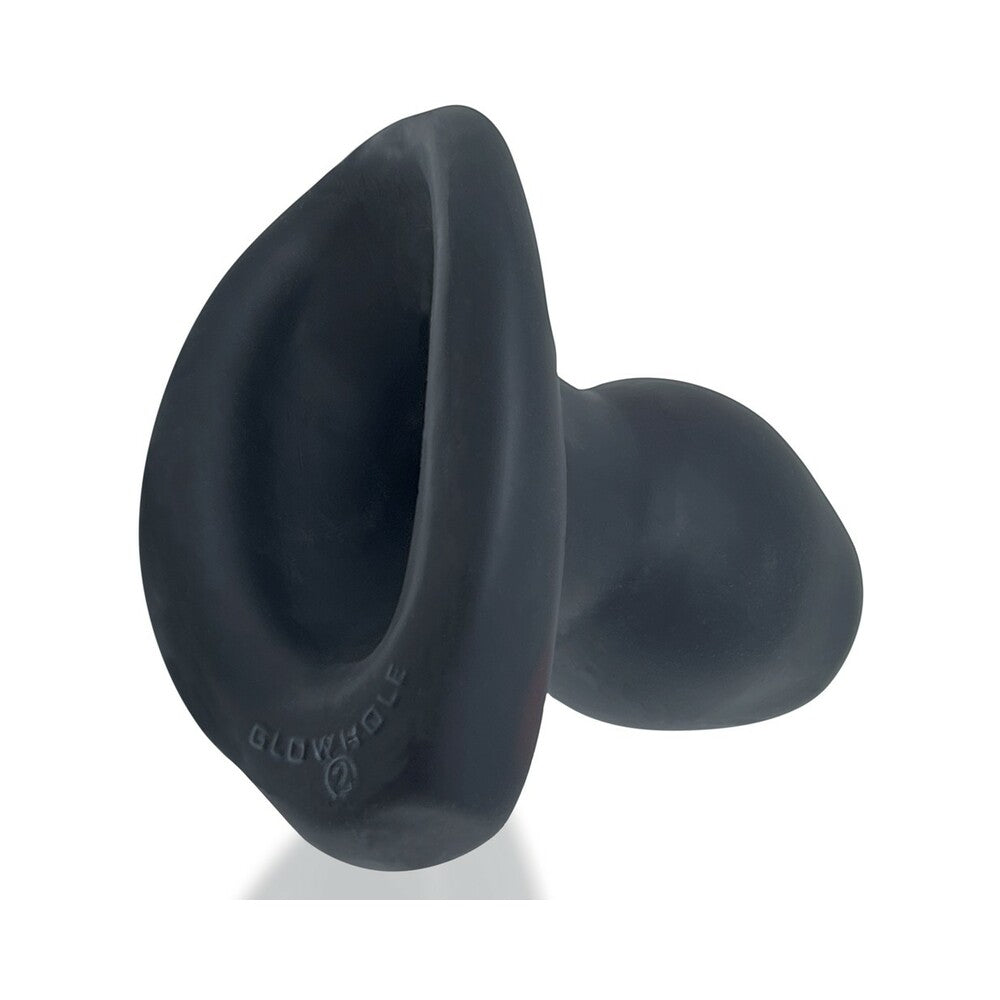 OXBALLS - MORPHHOLE-1 GAPER PLUG PEQUENO PRETO ICE