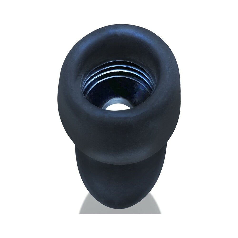 OXBALLS - MORPHHOLE-2 GAPER PLUG LARGE BLACK ICE