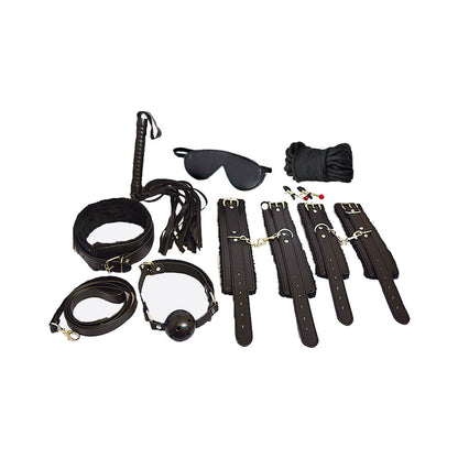 PLE'SUR - 12 PIECE EVERYTHING BONDAGE KIT