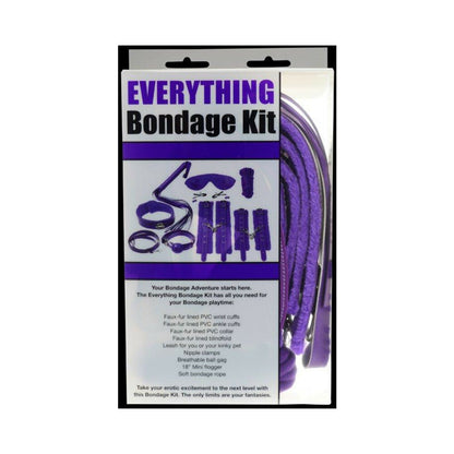PLE'SUR - 12 PIECE EVERYTHING BONDAGE KIT