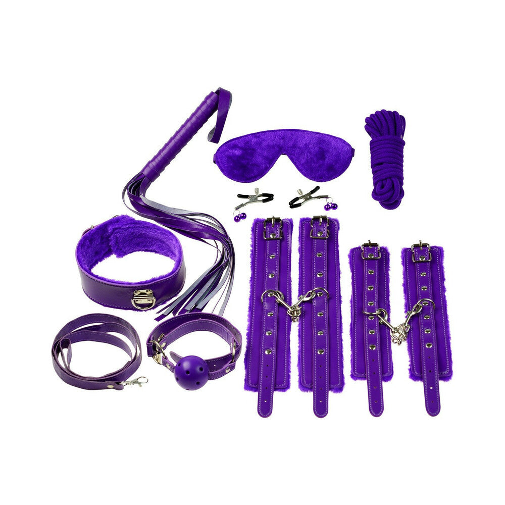 PLE'SUR - 12 PIECE EVERYTHING BONDAGE KIT