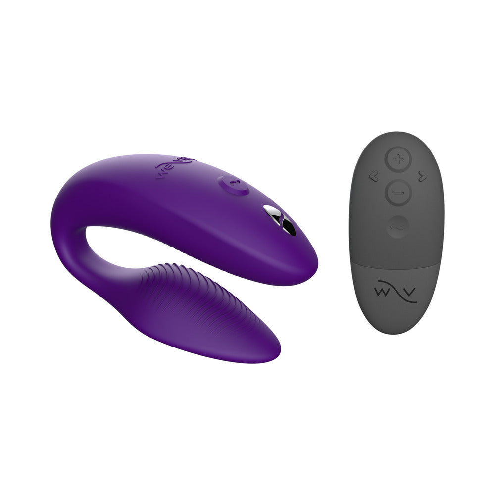 WE-VIBE - SYNC 2 RECHARGEABLE SILICONE COUPLES VIBRATOR PURPLE