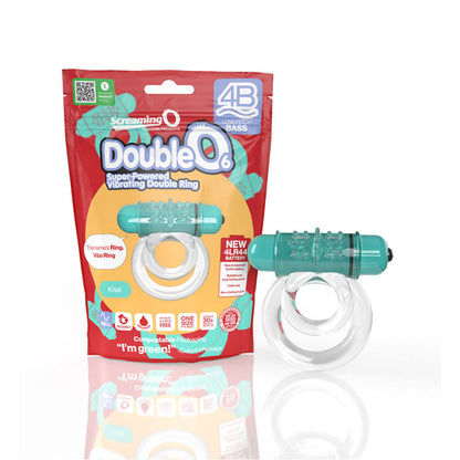 SCREAMING O - 4B DOUBLEO 6 ANEL PENIAN DUPLO VIBRATÓRIO KIWI