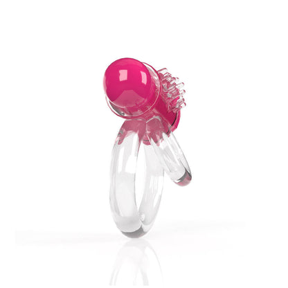 SCREAMING O - 4B DOUBLEO 6 VIBRATING DOUBLE COCK RING STRAWBERRY