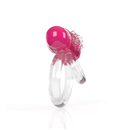 SCREAMING O - 4T DOUBLEO 6 VIBRATING DOUBLE COCK RING STRAWBERRY