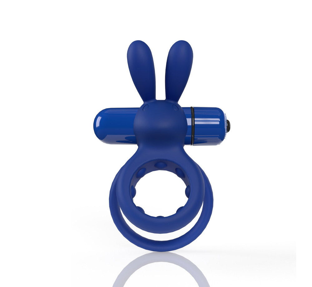 SCREAMING O - 4B OHARE VIBRATING RABBIT DOUBLE COCKRING BLUEBERRY