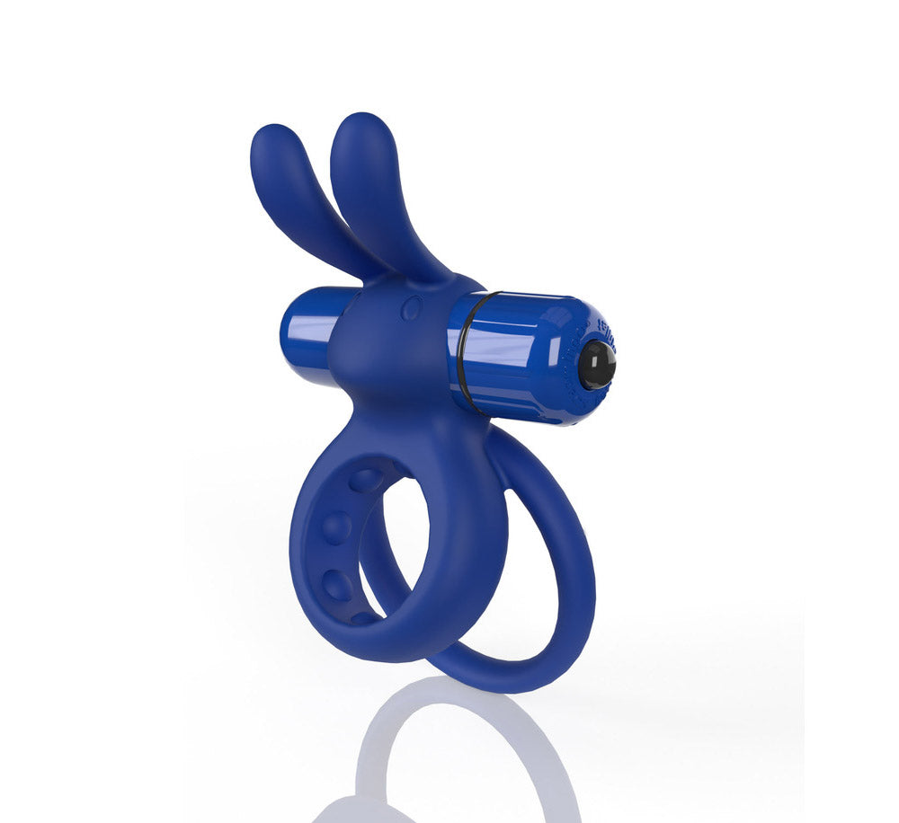SCREAMING O - 4B OHARE VIBRATING RABBIT DOUBLE COCKRING BLUEBERRY