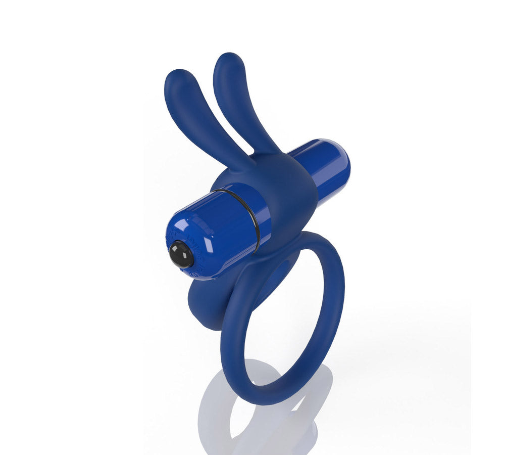 SCREAMING O - 4B OHARE VIBRATING RABBIT DOUBLE COCKRING BLUEBERRY