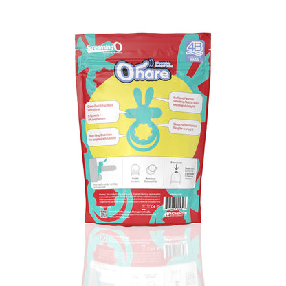 SCREAMING O - ANEL PENIAN DUPLO VIBRATÓRIO OHARE 4B KIWI