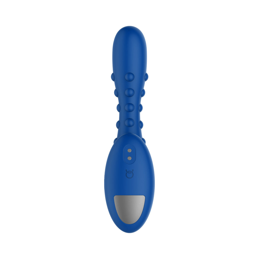 FORTO - STUDDED PRO RECHARGEABLE SILICONE VIBRATING ANAL MASSAGER