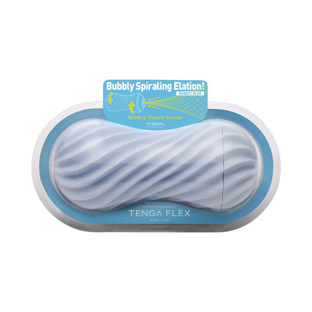 TENGA - FLEX BUBBLY BLUE STROKER